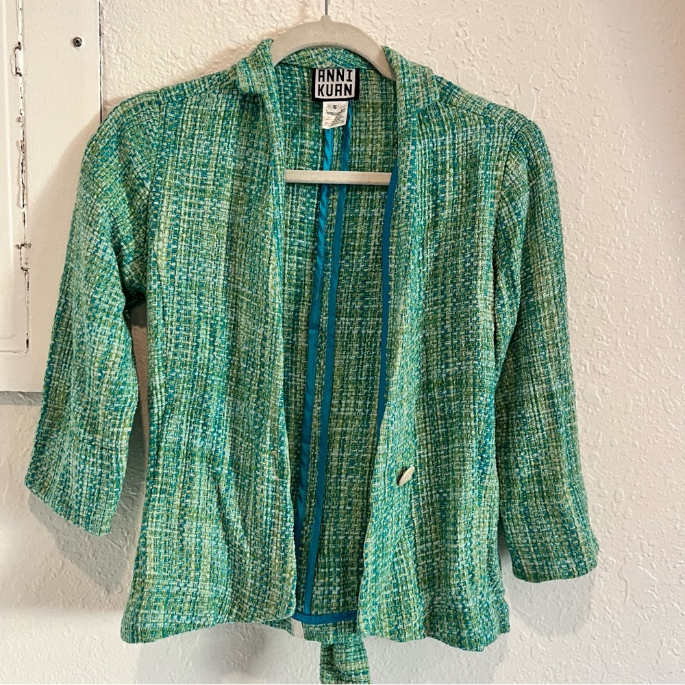Green Tweed Jacket
